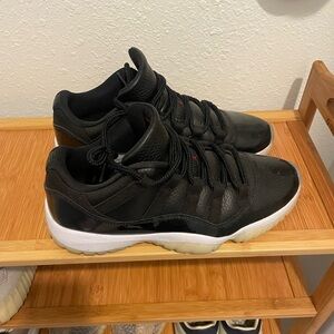 Jordan Black and White Sneakers